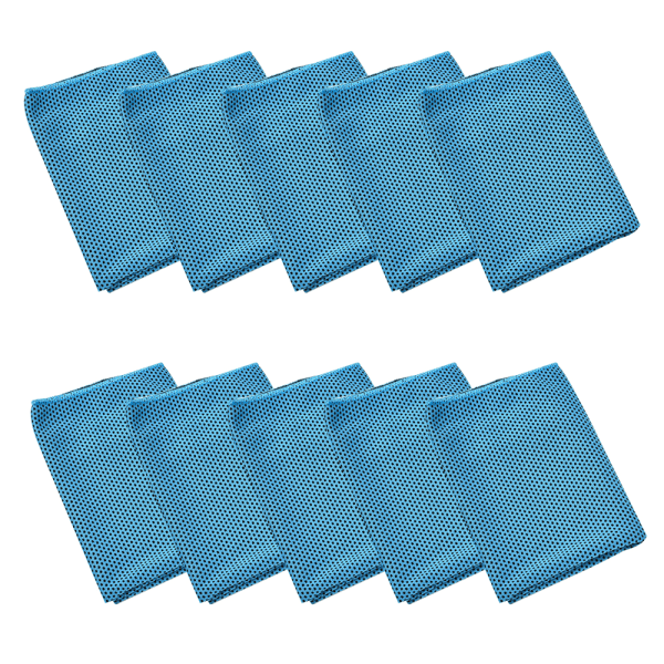 Handduk 2-pack 30x90CM Kylhandduk Svetthandduk Huvud Hals Kall Handduk Mjuk Andningsbar Kall Handduk för Yoga Golf Gym Dark blue