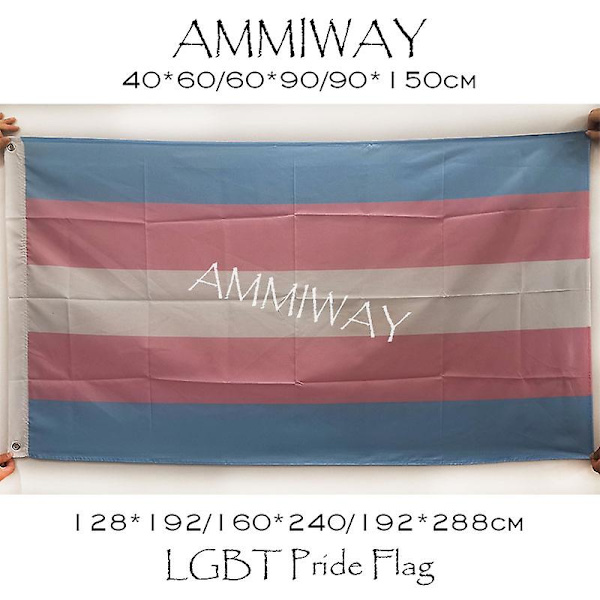 Mikä tahansa koko Non-Binary Nb Pride Rainbow Lippu LGBT Suuri