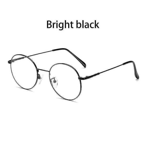 Blått lysblokkerende briller metall