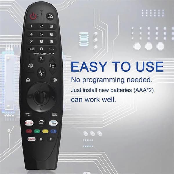 Erstatningsfjernkontroll for BA32H4142LEB Fjernkontroll