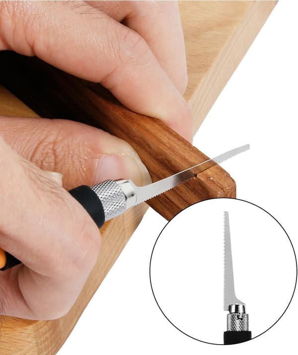 Mini Handsåg, Handsåg Kit med 3 Olika Multitoo