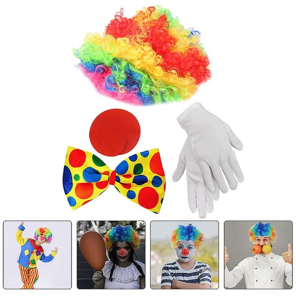 1 sarja klovnin asusteita klovnin asusteet klovnin Glo