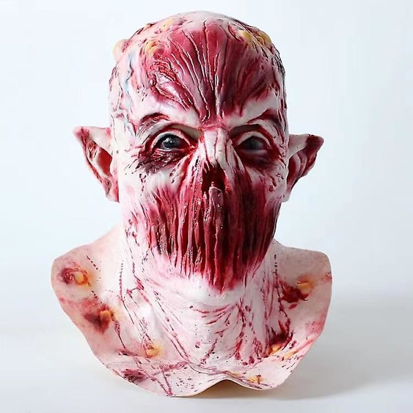 Halloween Mask Horror Biokemisk Zombie Mask (Blodig Mun Zombie)