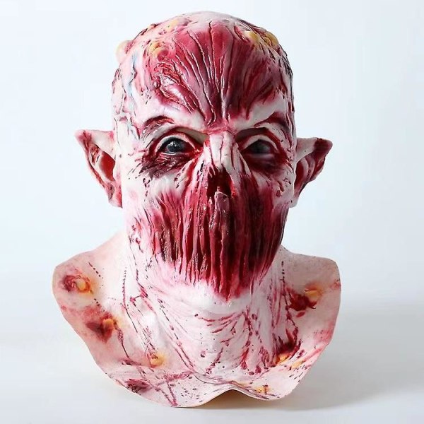 Halloween Mask Skräck Biokemisk Zombie Mask (Blood Mouth Zombie)