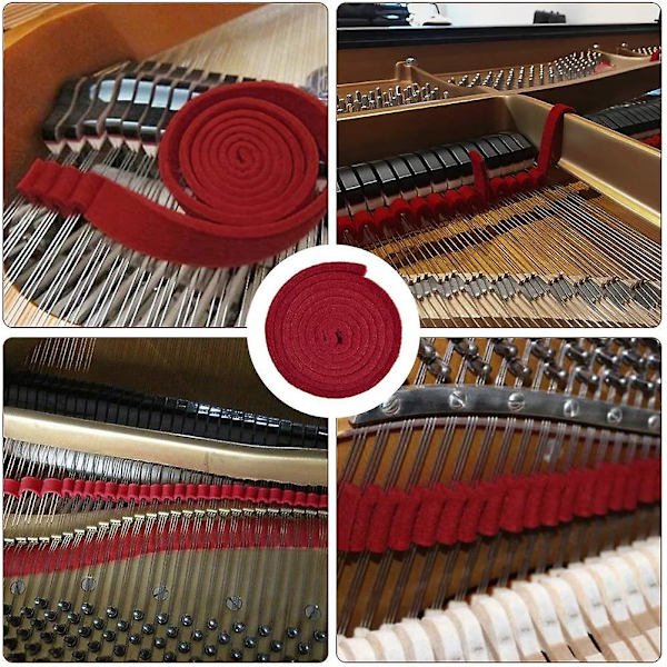 Wow Piano Tuning Kit - Professionelt Piano Tuning Kit Med Nøgle Hammer