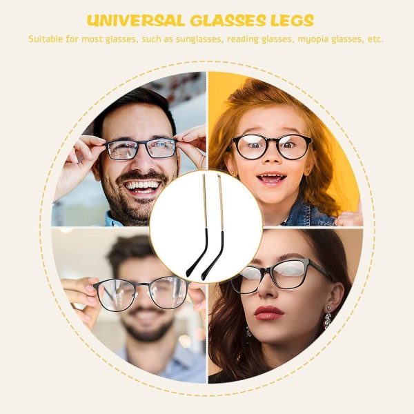 2 par briller erstatningsbriller Temples Arms Universa