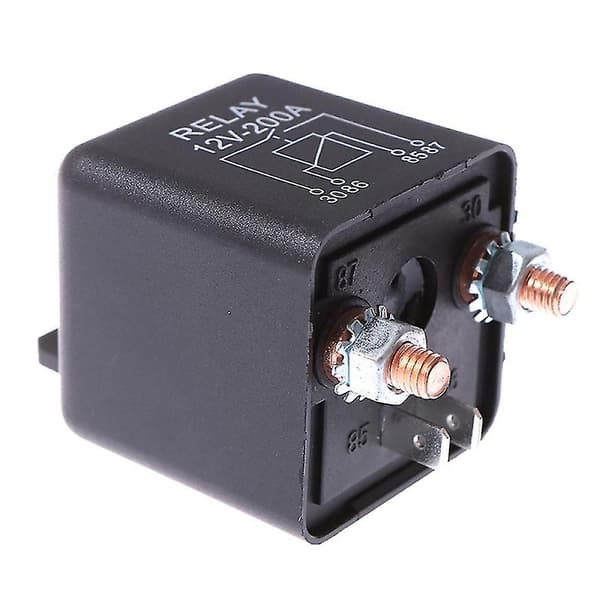 12v 200 Amp Heavy Duty Split Charge/winch Relä För Bil Van Båt 4 Pin