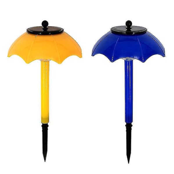 Solcelle-jordlamper Multifarget Solskive 4 LED-lys Vann