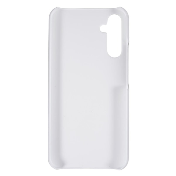 Samsung Galaxy A34 5g case Kova muovi, kumitettu kiiltävä puhelinsuoja matkapuhelimen cover White