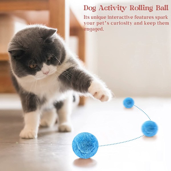 Aktiv Rullebold til Hunde og Katte, Magic Automatic Rolli