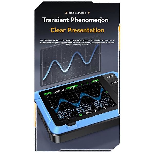 FNIRSI Digitalt Oscilloscop Signalgenerator Multimeter