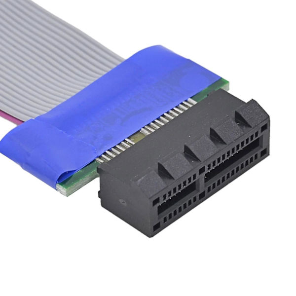 Datamaskin Pci-e forlengelsesadapterkabel Pcie X1 hann til hunn stigerørkonverter