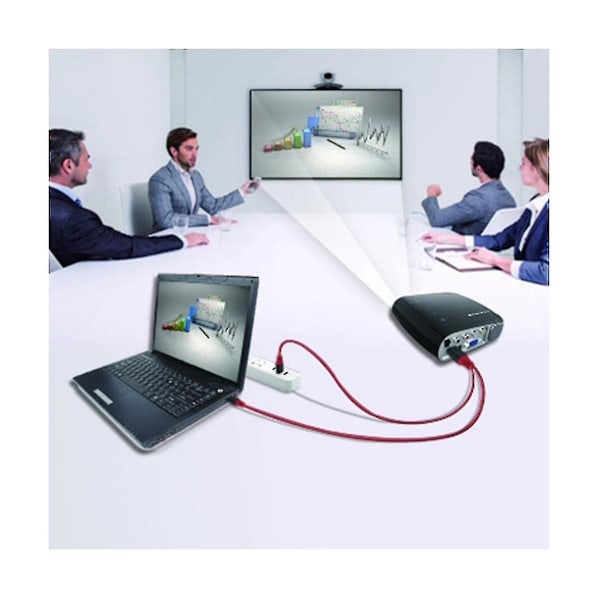 Type-C til -kompatibel adapterkabel 4k 30hz konverteradapter med USB-strøm for HDTV TV Digital Au