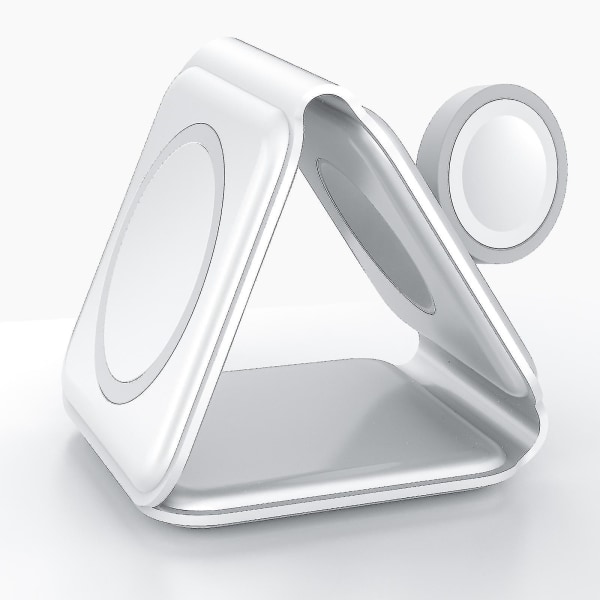 15w Apple MagSafe Magnetisk 3-i-1 Brettbar Trådløs Lader