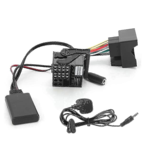 Bluetooth 5.0 lydadapter til BMW E60 E63 E64 med AUX-kabel og mikrofon