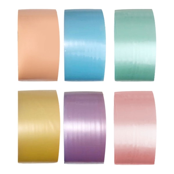 6 stk Sticky Ball Rolling Tape Farget Ball Tape For Barn Card