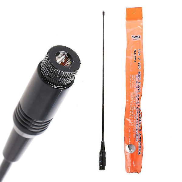 Antenn för Baofenguv-5r Dual Band Na-771 Walkie Talkie Handheld Radio Antenn