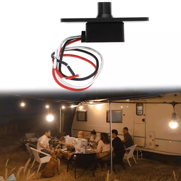 For Campervan Motorhome Bil 12V 5A PWM Mini Dimmerbryter LED Dimmerbryter