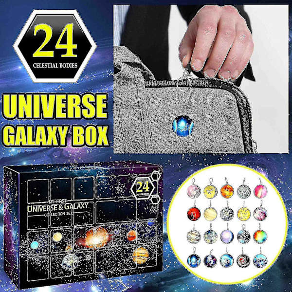 Univers Galaxy Adventskalender 2022 Julekalender, Kosmiske Planet Edelstene Overraskelse Gi