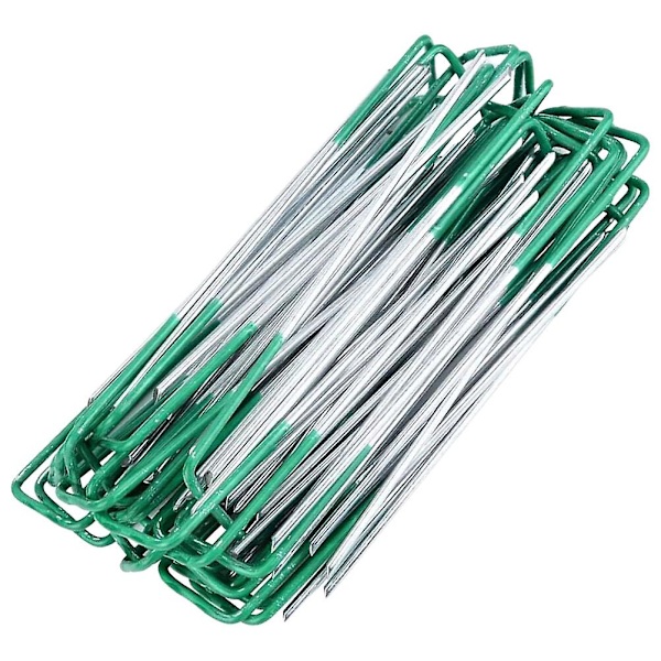 50 stk Landskapsplugger Metall U-formede Plugger Gres Ankring
