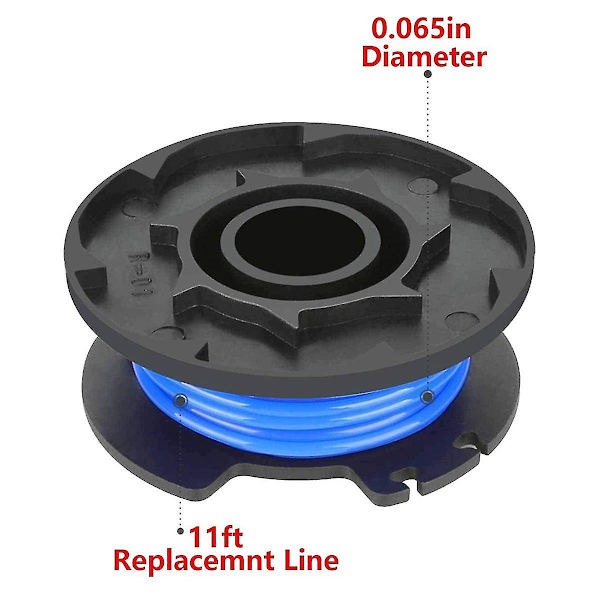 Snorrespole Udskiftning til Plus Ac14rl3a 18v 24v 40v 11ft Automatisk Spolning Trådløs Spole Line