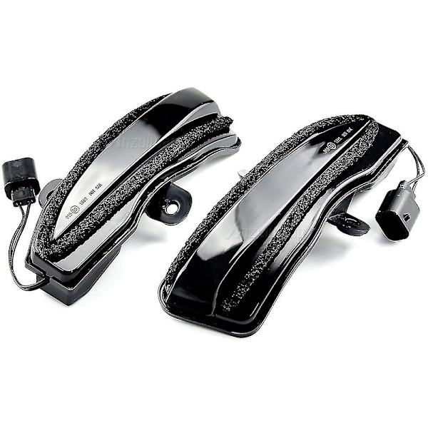 2 stk Dynamisk Blinklys LED Sidespejl Blinklys Sekventielt Lys Kompatibelt med Mazda Cx-3 Cx3 2016-2018 Cx-4 Cx4 Cx-5 Cx5 Ke