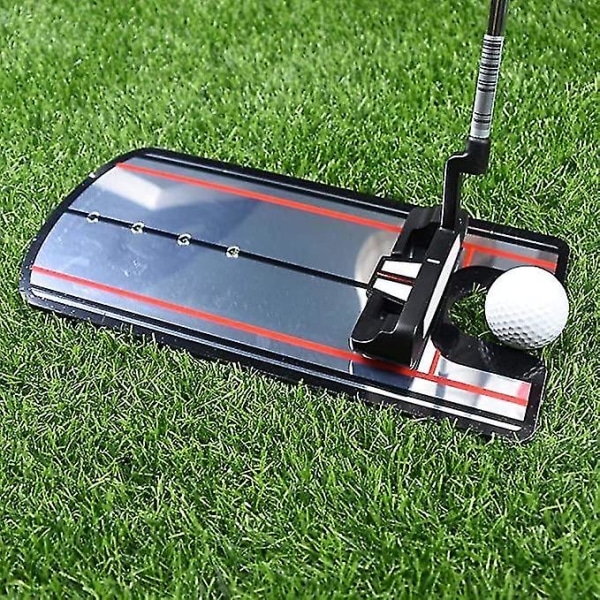 Golf Putting Spejl Justering Træningshjælpemiddel Golf Putting Trai