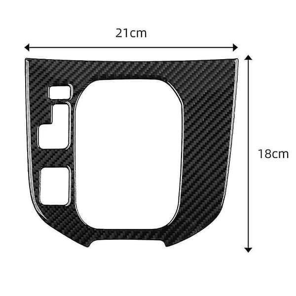 Auto Carbon Fiber Central Gear Panel Control Panel Decal Bilindretning Til -9 Cx9 2016-
