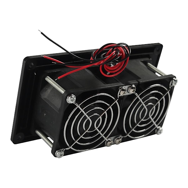 A8531 Sort RV 12V ABS+Metal Højtydende Emhætte Udsugningsventilator