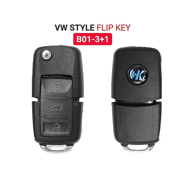 Keydiy B01-3+1 kaukosäädin auton avain Universal 4 painiketta varten e61c |  Fyndiq
