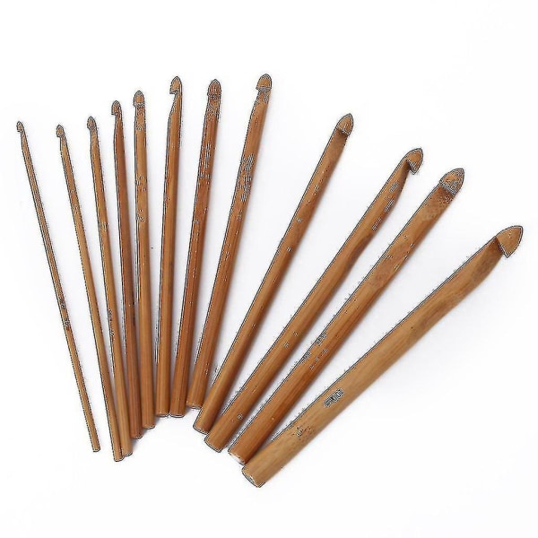 20-pack bambus hekle nålesett med boks