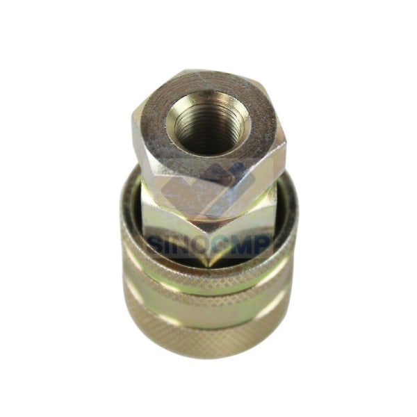 Hydraulisk kopplingstrycktestkit G3/8 punkter, delar för Cat John Deere Bobcat Case New Holland med 2 års garanti, 1 enhet