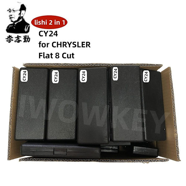 Lishi Cy24r 2021 2-in-1 Dekooderi Jeep Grand Cherokee 2021 ja uudemmille Lishi 2-in-1 Lukkoseppätyökalu