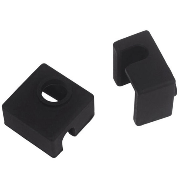 10 st/förpackning 3D-skrivare Silikonmunstycke Strumpor Skydd Värmeisolering Hylsa för Extruder Värmeblock -3-10
