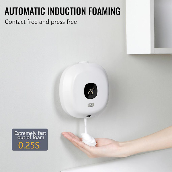 Automatisk Dispenser Genopladelig Intelligent IR Sensor Køkken Gel