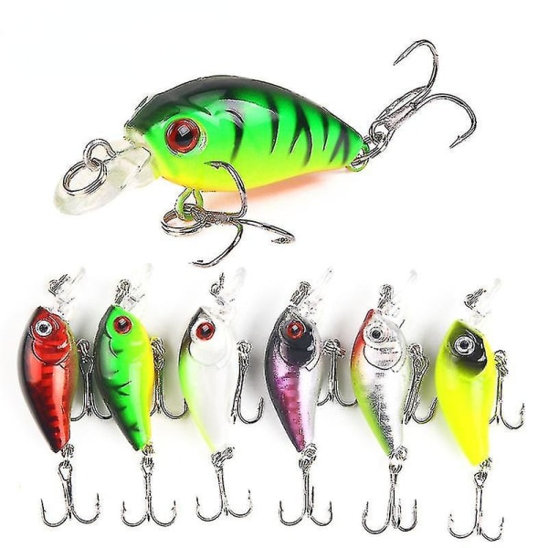 Lure Abs Plastbete 4.5cm/3.8g Crossbill Bassbete   Falskt Bete Set