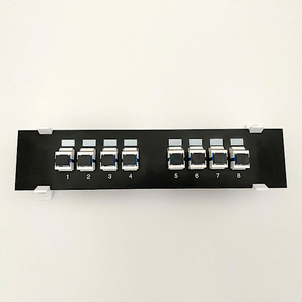 Sc-optinen kuituseinään asennettava Ethernet-kaapelipalkki Keystone-liitin Rj45-liitin