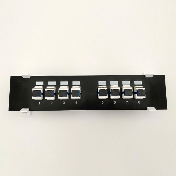 Sc Optisk Fiber Vægmontering Ethernet Kabel Bar Keystone Jack Rj45 Kobling