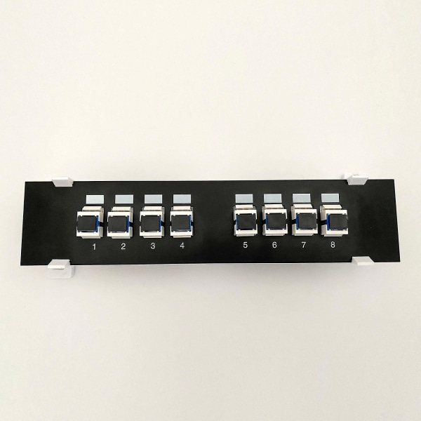Sc Optisk fiber veggfeste Ethernet kabelstang Keystone Jack Rj45-kobling