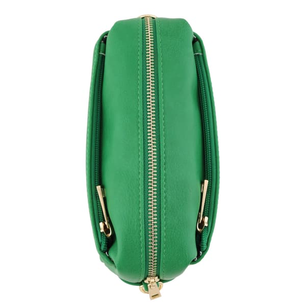 Triple Zip Small Crossbody Bag