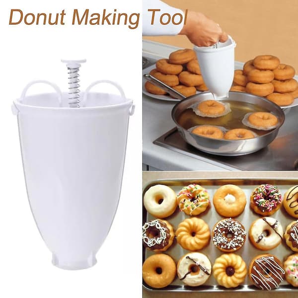 Diy Hnut Donut H Maker Dispenser Kit Utensil Tool