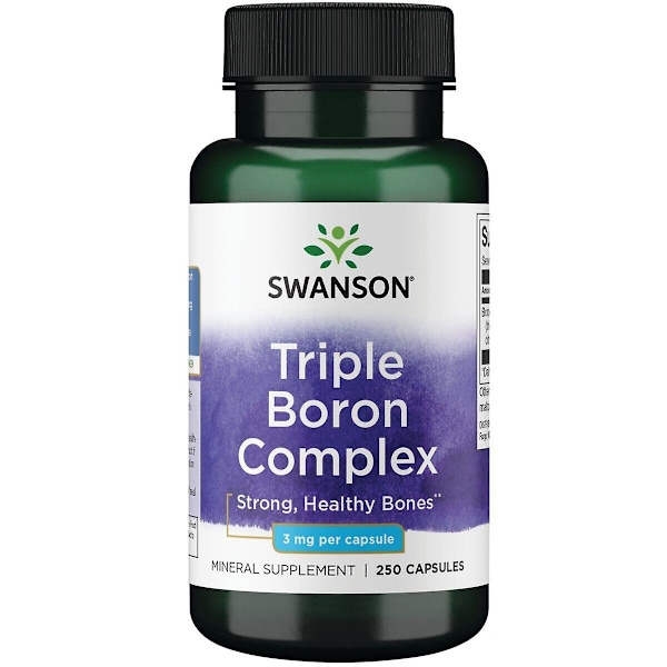 Swanson Triple Boron Complex 3 mg 250 Kapsler