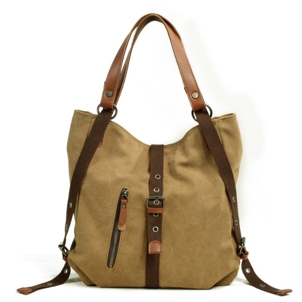 Women's bag backpack women's shoulder bag canvas