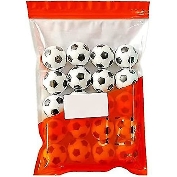 20 stk. Plastik Fodboldbord Bolde Bordfodbold Tilbehør 32mm