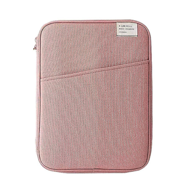 Tablet Sleeve Bag Stöttålig Väska Multifickor Notebook Förvaring