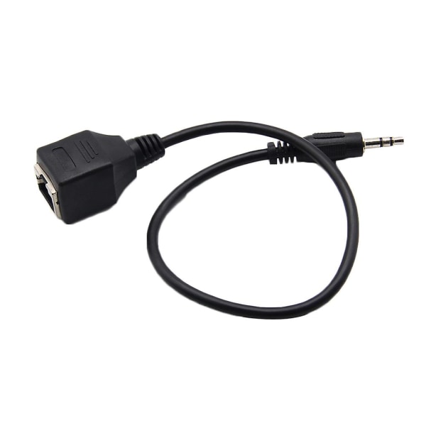 3,5 mm uros-uros Ethernet Lan -sovitinjohto Touch
