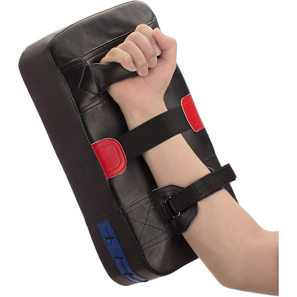 Taekwondo Kick Pads Boksning Karate Pad Pu Læder Muay Thai Mma Martial Art Kickboxing Punch Mitts Punching Bag Kicking Shield Træning 1stk