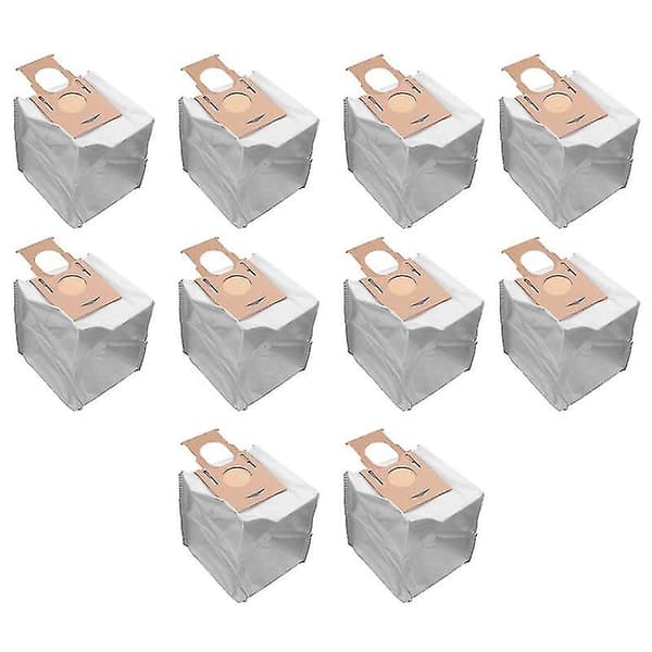 10-pack dammsugarpåsar för Deebot Ozmo T8 T8 Max T8-serien