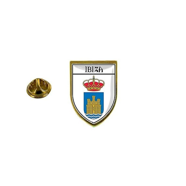 Tallriksmärke med pinnar - Souvenir från Ibiza, Spanien