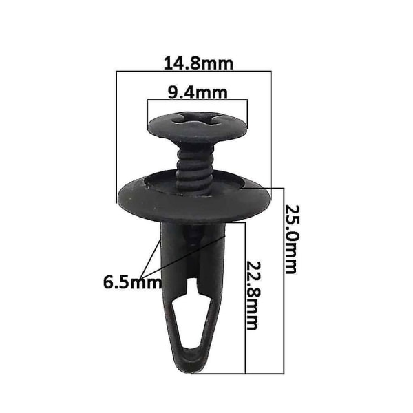 Chrysler Ford Mondeo Front Back Fender Bumper Fastener Auto Special Plastic Screw Rivet Fixing Clips